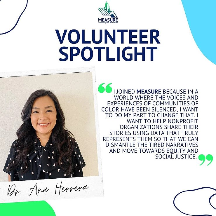 Volunteer Spotlight — Dr. Ana Herrera